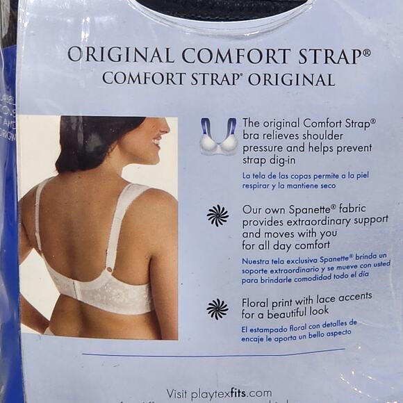 Playtex 18 Hour‎ Ultimate Shoulder Comfort Wireless Bra 4693 - Picture 6 of 14